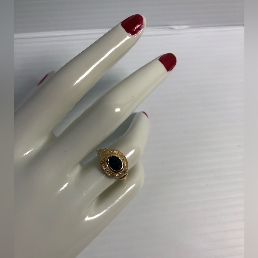 14k Gold with Amethyst Ring
